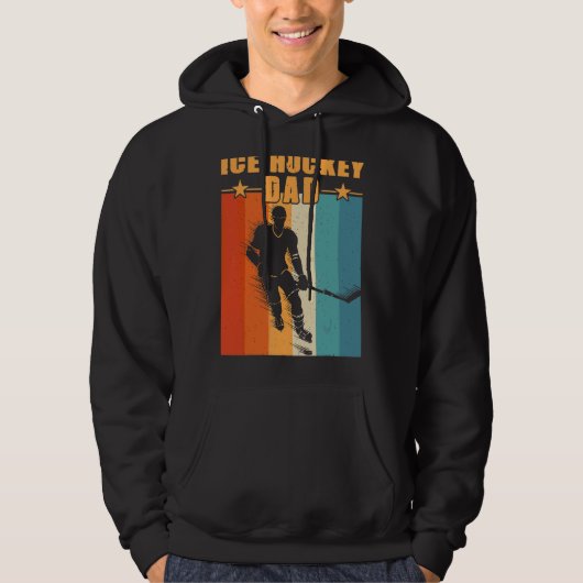 Ice Hockey Dad Hoodie (Voorkant)