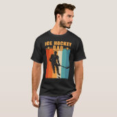 Ice Hockey Dad T-shirt (Voorkant volledig)