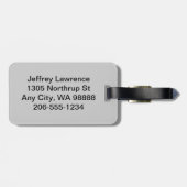 Ice Hockey Design-Bagagelabels Bagagelabel (Achterkant horizontaal)