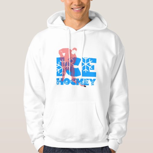 Ice Hockey elegant Hoodie (Voorkant)