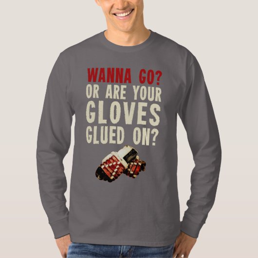 Ice Hockey Enforcer Fighter T-shirt (Voorkant)