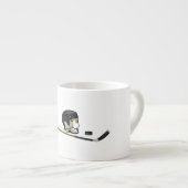 Ice Hockey Espresso Kop (Voorkant rechts)