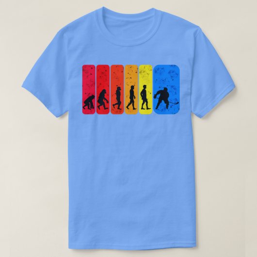 Ice Hockey Evolution T-shirt (Design voorkant)