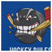 Ice Hockey Fabric van de aard, de JOUW TEKST, de K Stof (Close Up)