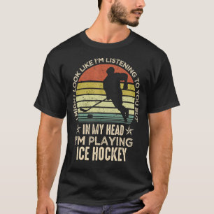 Ice Hockey Fan Player, die ik zou kunnen zien als  T-shirt
