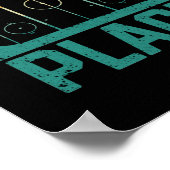 Ice hockey figure skating ice rink winter poster (Hoek)