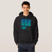 Ice Hockey Forecheck Backcheck Paycheck Player Hoodie (Voorkant volledig)