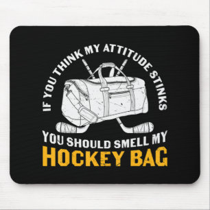 Ice Hockey Fun Hockey Bag design Muismat