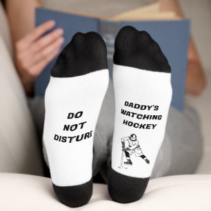 Ice Hockey & Fun Text-Sokken Sokken