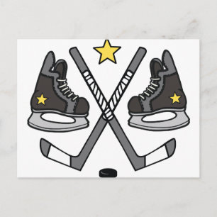 . Ice Hockey Gear Briefkaart