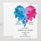 Ice Hockey gender onthult de uitnodiging van (Voorkant / Achterkant)