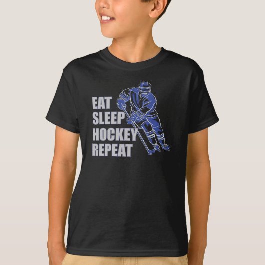 Ice Hockey Gezegde Design Gift Sport T-shirt (Voorkant)