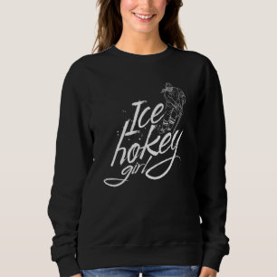 Ice Hockey Girl Player Coach Team Hobby Trui