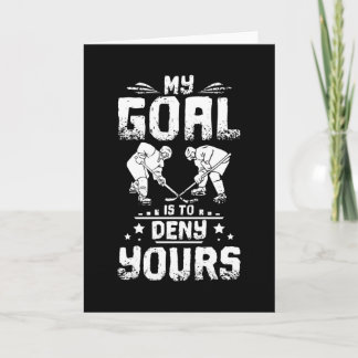 Ice Hockey Goal Kaart
