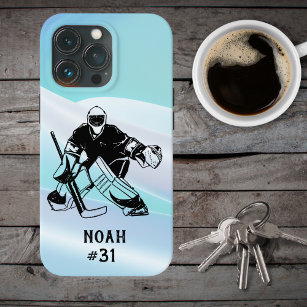 Ice Hockey Goal Keeper Handtekening Case-Mate iPhone Case