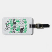 Ice Hockey Goalie Bagagelabel Sjabloon (Voorkant horizontaal)