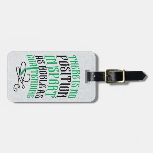 Ice Hockey Goalie Bagagelabel Sjabloon (Voorkant horizontaal)