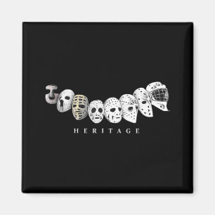 Ice Hockey Goalie Evolution  aan Modern Masker Magneet