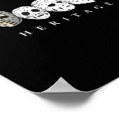 Ice Hockey Goalie Evolution  aan Modern Masker Poster (Hoek)