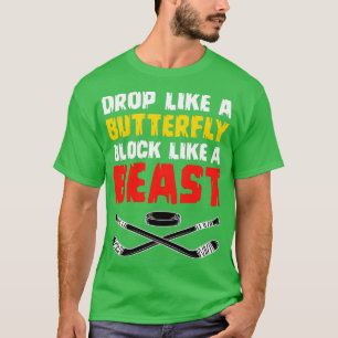 Ice Hockey Goalie Funny Keeper Player Team Jersey T-shirt