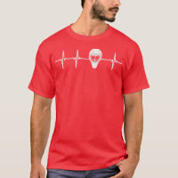 Ice Hockey Goalie Heartbeat Goaltender Gift