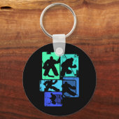 Ice Hockey Goalie Hockey Player Kids Boys Youth Me Sleutelhanger (Voorkant)