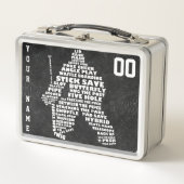  Ice Hockey Goalie Lunch Box (Voorkant)