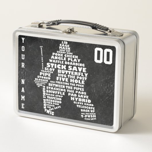  Ice Hockey Goalie Lunch Box (Voorkant)