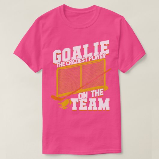 Ice Hockey Goalie Netminder Goaltender Gift T-shirt (Design voorkant)