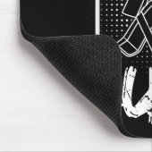 Ice Hockey Goalie Quote Muismat (Hoek)