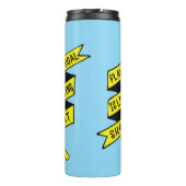 Ice Hockey Goalie Quote Thermosbeker (Achterkant)