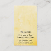 Ice Hockey Goalie Quote Visitekaartjes Sjabloon (Achterkant)