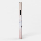 Ice Hockey Goalkeeper met Jouw naam tekening Case-Mate iPhone Case (Achterkant/rechts)