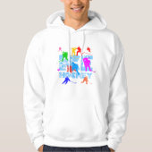 Ice Hockey grappig elegant Hoodie (Voorkant)