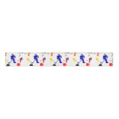 ICE HOCKEY GROSGRAIN LINT (Voorkant)