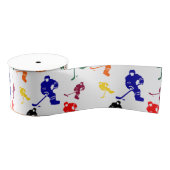ICE HOCKEY GROSGRAIN LINT (Spoel)