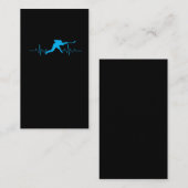 Ice Hockey Heartbeat Visitekaartje (Voorkant / Achterkant)