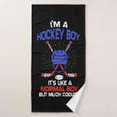 Ice Hockey Helmet Badhanddoek (Badhanddoek)