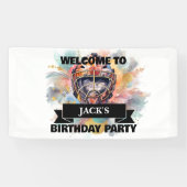 Ice Hockey Helmet Spandoek (Horizontaal)