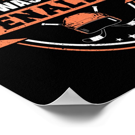 Ice Hockey IM niet het Arguing Player Team IM Poster (Hoek)