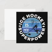 Ice Hockey is mijn Superpower (Voorkant / Achterkant)