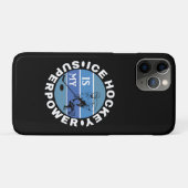Ice Hockey is mijn Superpower Case-Mate iPhone Case (Achterkant (horizontaal))