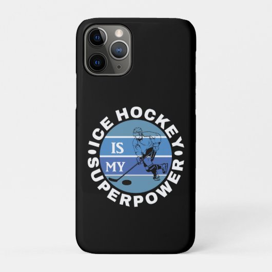 Ice Hockey is mijn Superpower Case-Mate iPhone Case (Achterkant)