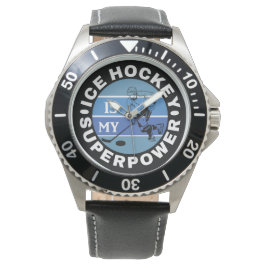 Ice Hockey is mijn Superpower Horloge