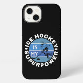 Ice Hockey is mijn Superpower iPhone Hoesje (Achterkant)