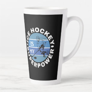 Ice Hockey is mijn Superpower Latte Mok
