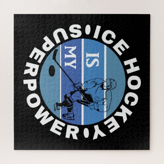 Ice Hockey is mijn Superpower Legpuzzel (Horizontaal)