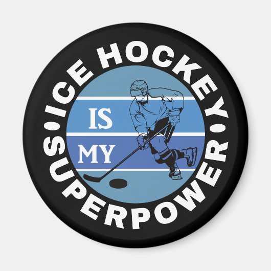 Ice Hockey is mijn Superpower Magneet (Voorkant)