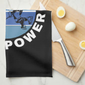 Ice Hockey is mijn Superpower Theedoek (Quarter Fold)