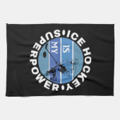 Ice Hockey is mijn Superpower Theedoek (Horizontaal)
